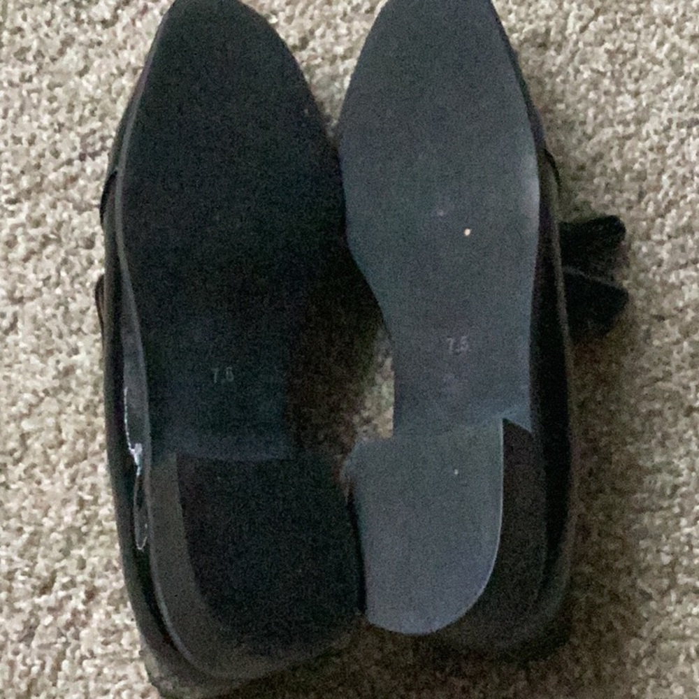 Jeffrey Campbell Black Patent Tassel Loafers - Women - Picture 7 of 10